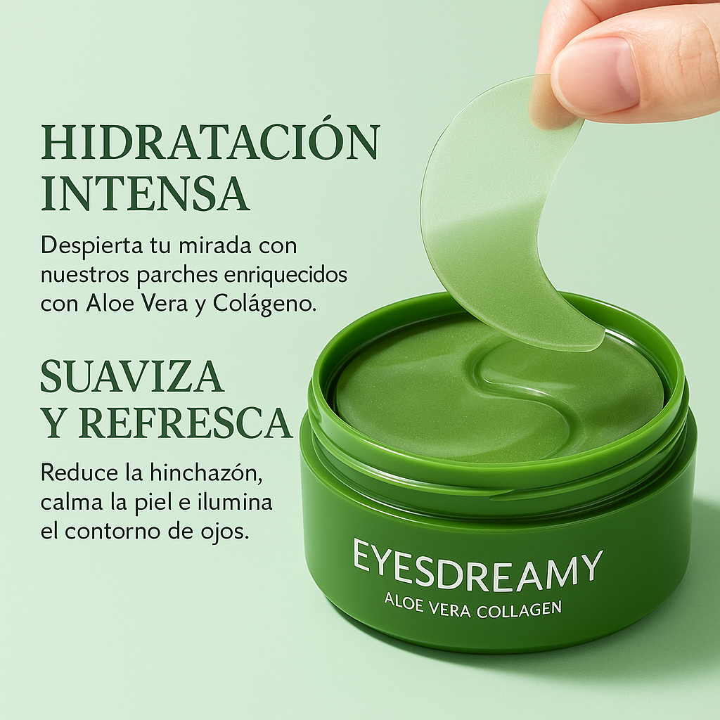 Masque Aloe&Collagène Cristal Hypoallergénique Soin Hydradant